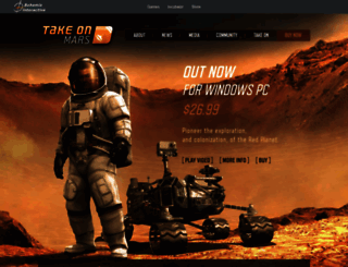 mars.takeonthegame.com screenshot