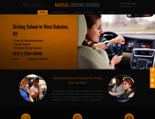 marsaldrivingschool.com screenshot
