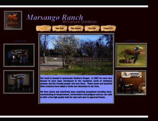 marsangoranch.com screenshot