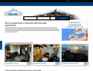 marseille-apartments.com screenshot