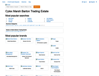 marsh-barton-trading-estate.cylex-uk.co.uk screenshot