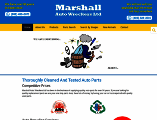 marshallauto.com screenshot