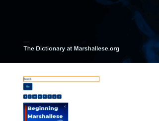 marshallese.org screenshot