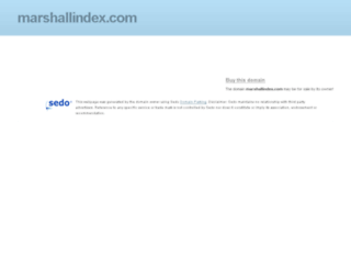marshallindex.com screenshot