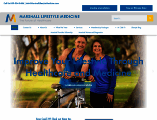marshalllifestylemedicine.com screenshot