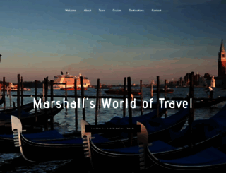 marshallsworldtravel.com screenshot