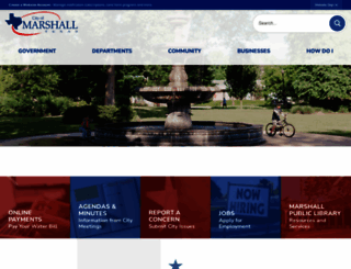 marshalltexas.net screenshot