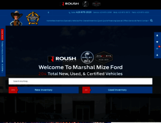 marshalmizeford.com screenshot