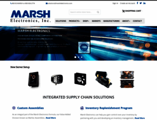 marshelectronics.com screenshot
