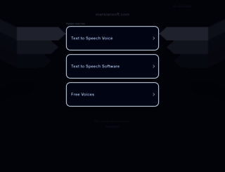 marsiansoft.com screenshot