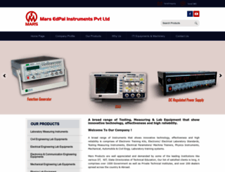 marslabequipment.com screenshot