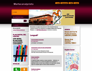 martacanalprieto.webnode.es screenshot