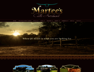marteescattle.com screenshot
