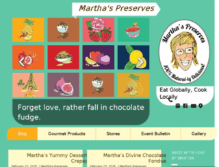 marthaspreserves.com screenshot