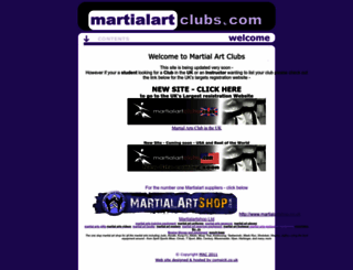 martialartclubs.com screenshot