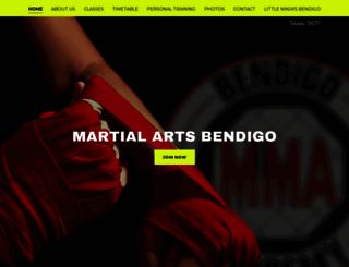 martialartsbendigo.com.au screenshot
