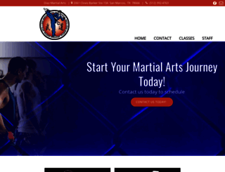 martialartsclassessanmarcos.com screenshot