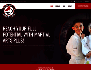 martialartsplusinc.com screenshot