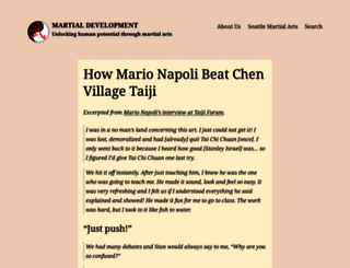 martialdevelopment.com screenshot