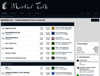 martialtalk.com screenshot