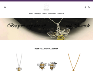 martickjewellery.com screenshot