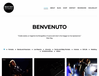 martinaridondelli.com screenshot