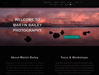 martinbaileyphotography.com screenshot