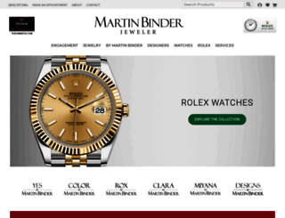 martinbinders.com screenshot