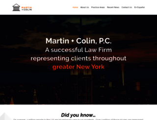 martincolin.com screenshot