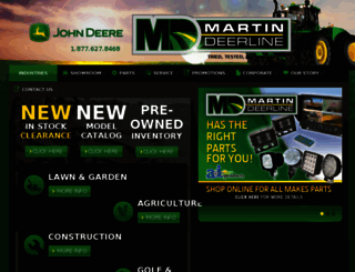 martindeerline.com screenshot