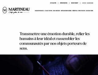 martineau.fr screenshot