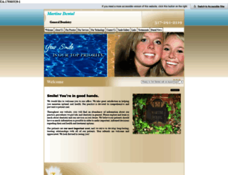 martinedental.com screenshot