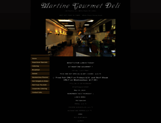 martinegourmet.com screenshot