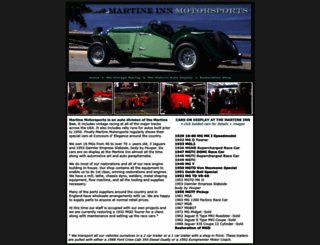 martineinnmotorsports.com screenshot