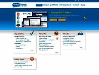martinfrancis.org screenshot