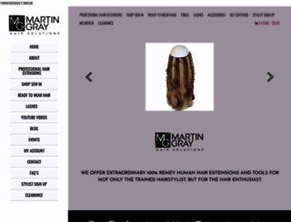 martingrayhairsolutions.com screenshot
