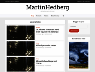 martinhedberg.se screenshot