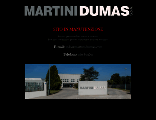 martinidumas.com screenshot