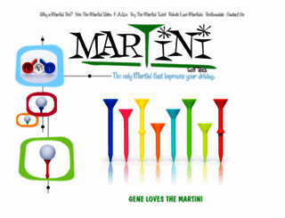 martinigolftees.com screenshot