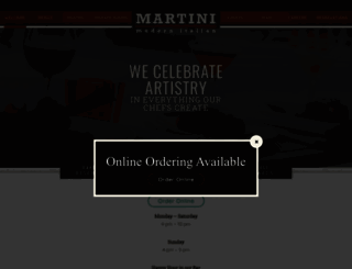 martinimodernitalian.com screenshot