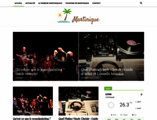 martinique-martinique.com screenshot