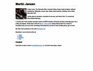 martinjansen.com screenshot