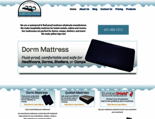 martinmattress.com screenshot