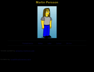 martinpersson.se screenshot
