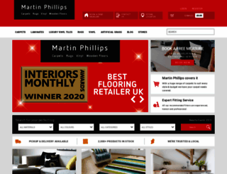 martinphillipscarpets.co.uk screenshot