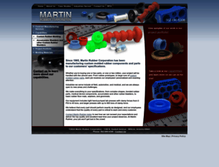 martinrubber.com screenshot