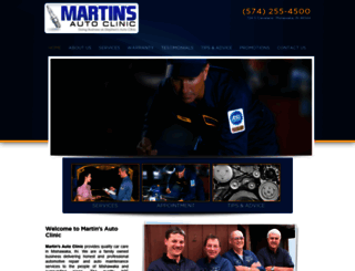 martins1stopautoclinic.com screenshot