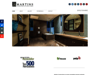 martinsconstruction.org screenshot