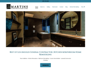 martinsconstructioncorp.com screenshot