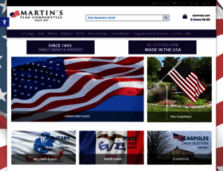 martinsflag.com screenshot